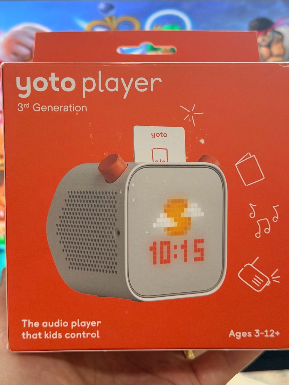 Yoto Player 3rd Gen Kids Audio Player Bluetooth Speaker Nightlight Alarm Clock